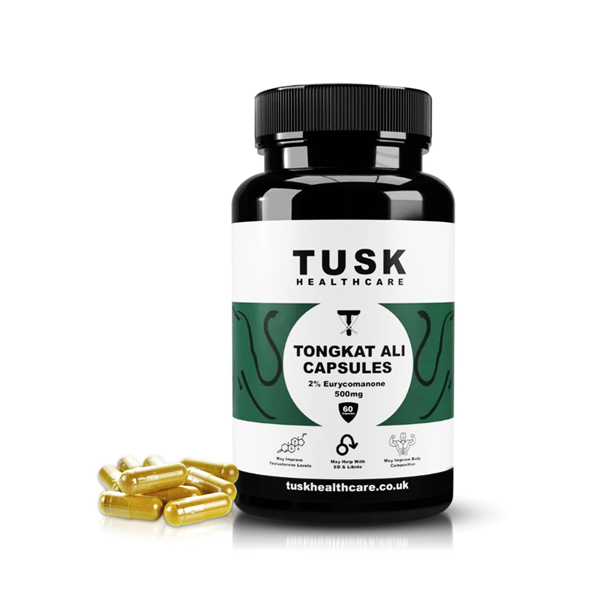 Tongkat Ali - 200:1 Ratio - Naturally Increase Testosterone Levels - TuskHealthCare