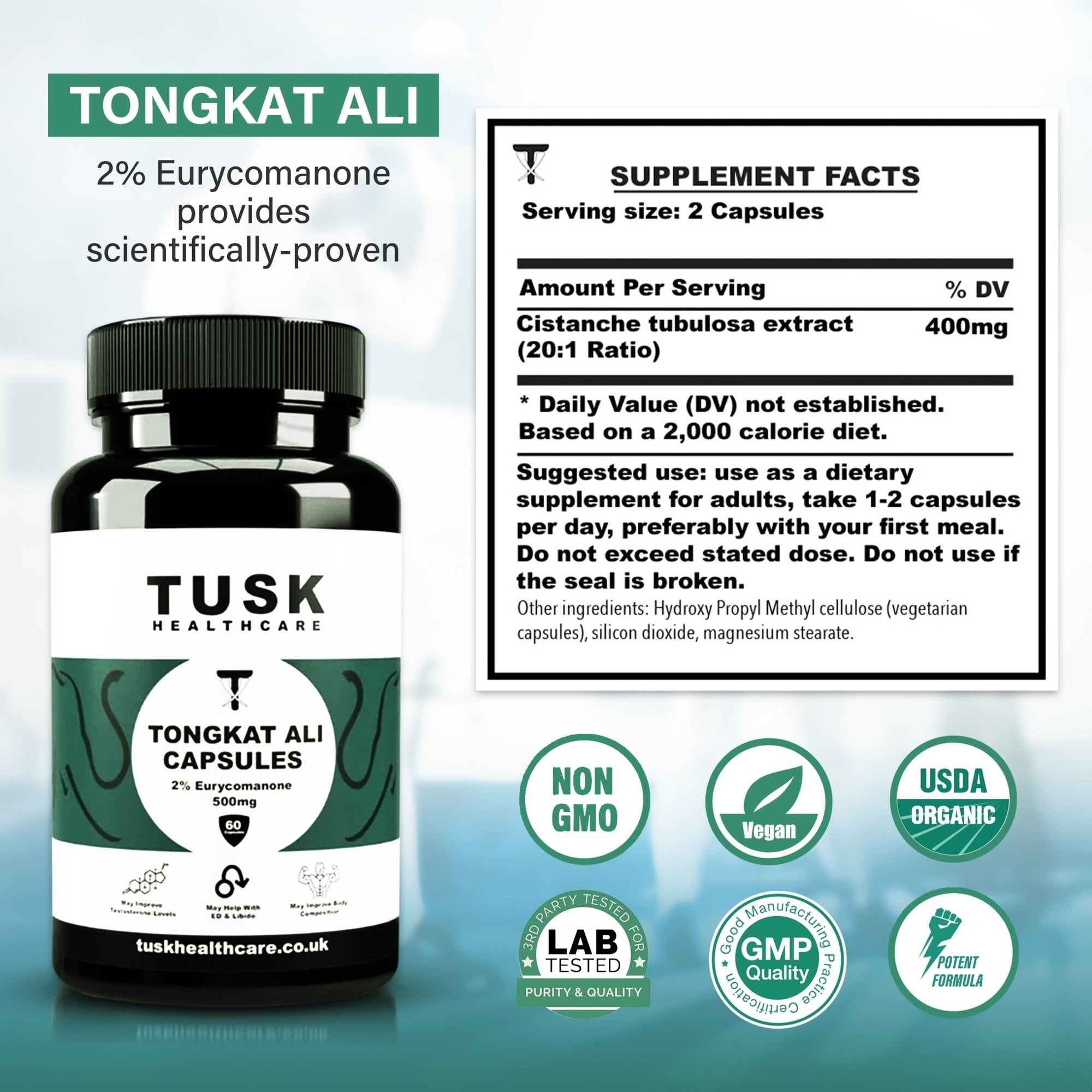 Tongkat Ali 2001 Ratio Naturally Increase Testosterone Levels